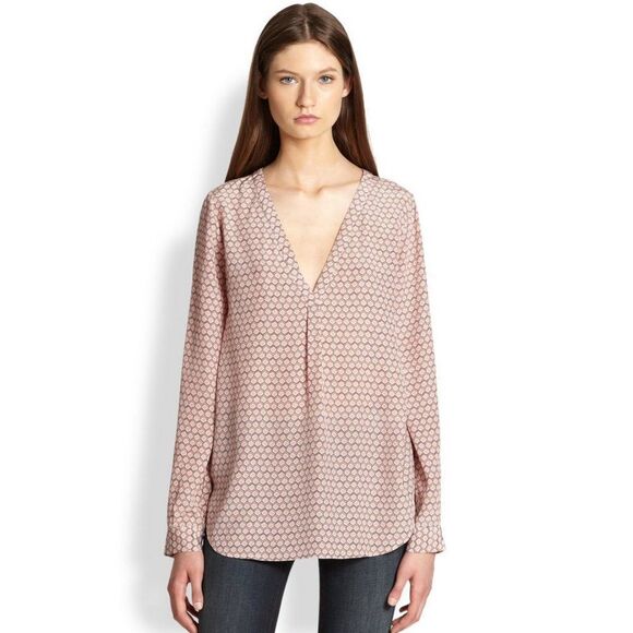 Joie 'Daryn' Silk Blouse - Picture 1 of 13